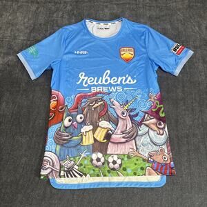 Ballard FC Seattle Inaria Soccer Blue Jersey Mens Size S Reuben's Brews USL2